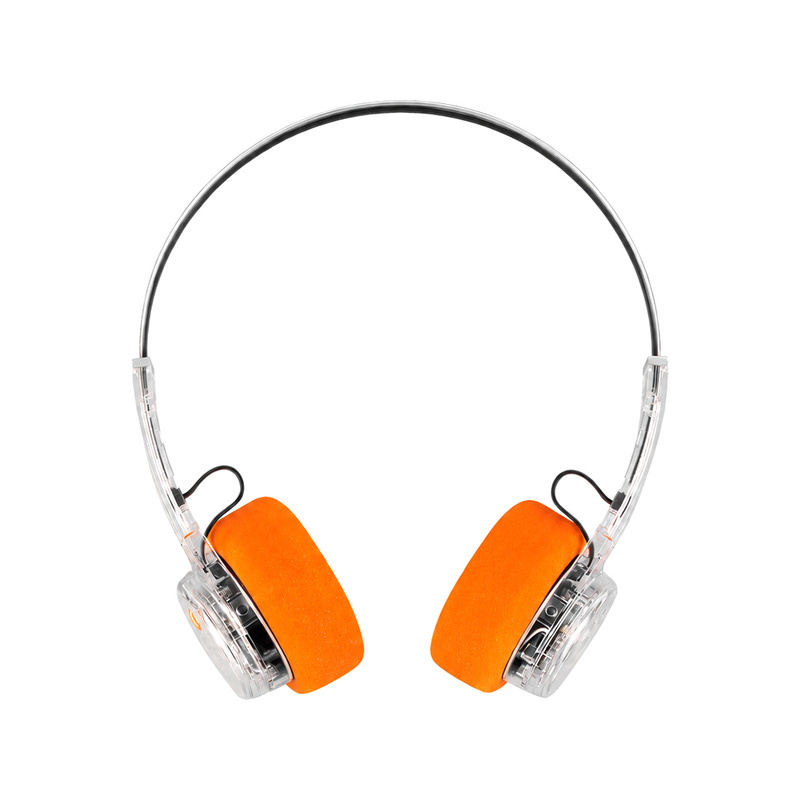 Freestyle Headphones (Transparent/Orange)